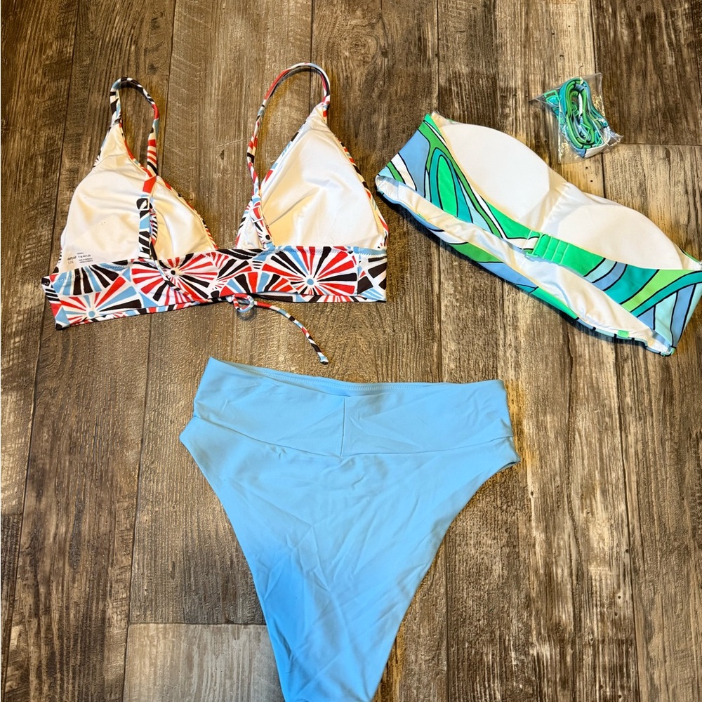 Aerie Multicolor Bikini Set - Picture 2 of 7